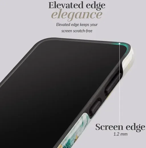 MIO MagSafe Samsung Galaxy A16 Hoesje Hard Shell Back Cover Green Marble afbeelding 5