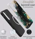 MIO MagSafe Samsung Galaxy A16 Hoesje Hard Shell Back Cover Green Marble afbeelding 6