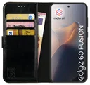 Rosso Element Motorola Edge 60 Fusion Hoesje Book Case Wallet Zwart