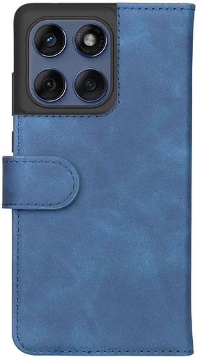 Rosso Element Motorola Edge 60 Fusion Hoesje Book Case Wallet Blauw afbeelding 2