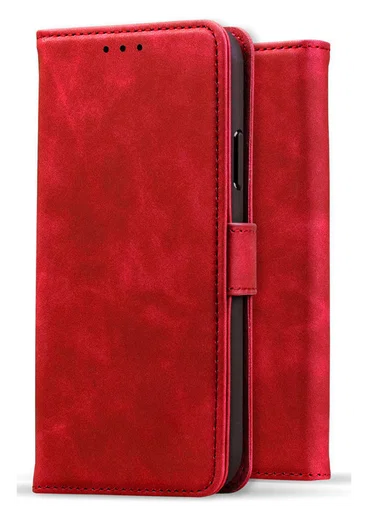 Rosso Element Motorola Edge 60 Fusion Hoesje Book Case Wallet Rood afbeelding 7