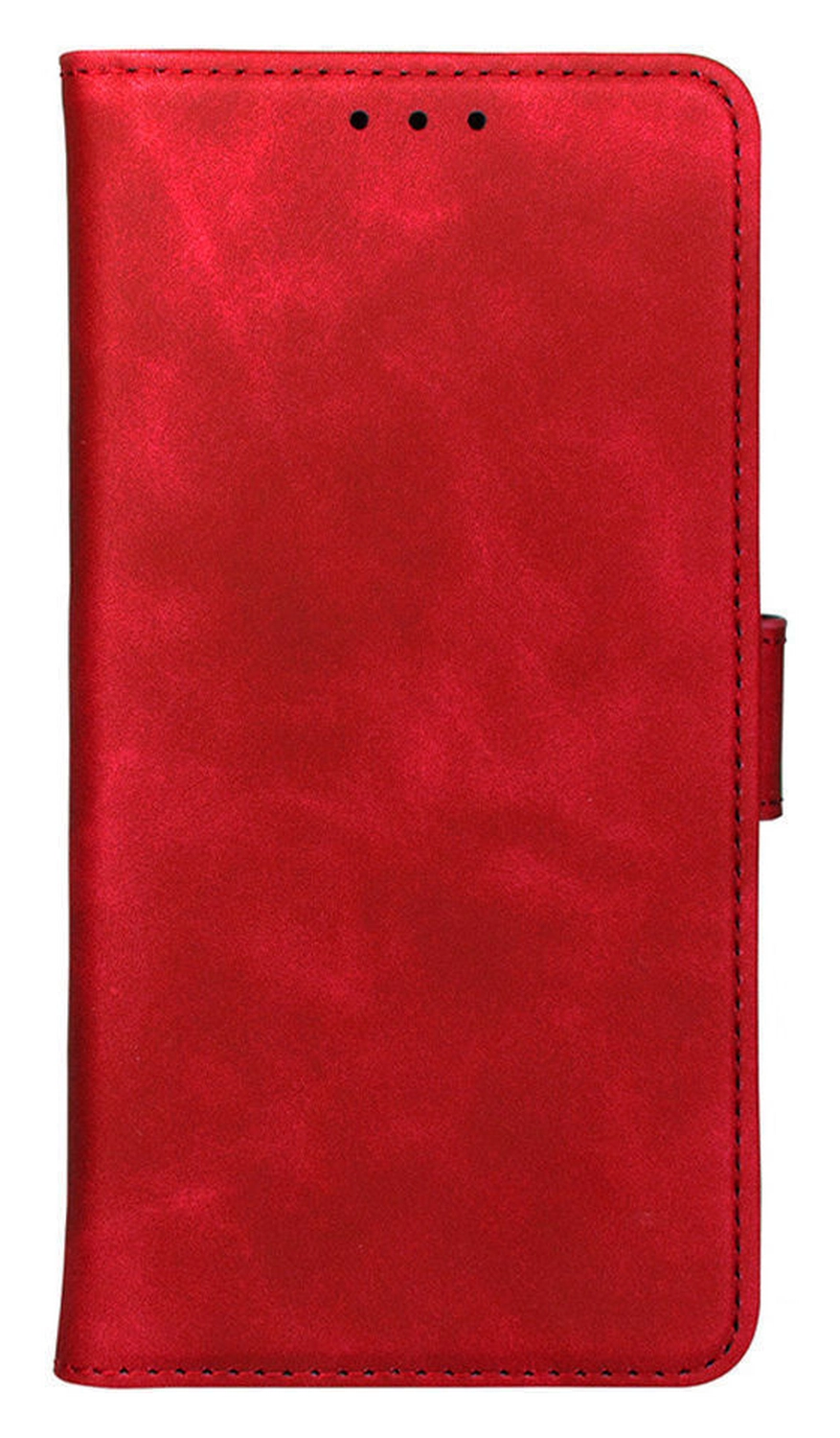 Rosso Element Motorola Edge 60 Fusion Hoesje Book Case Wallet Rood afbeelding 8