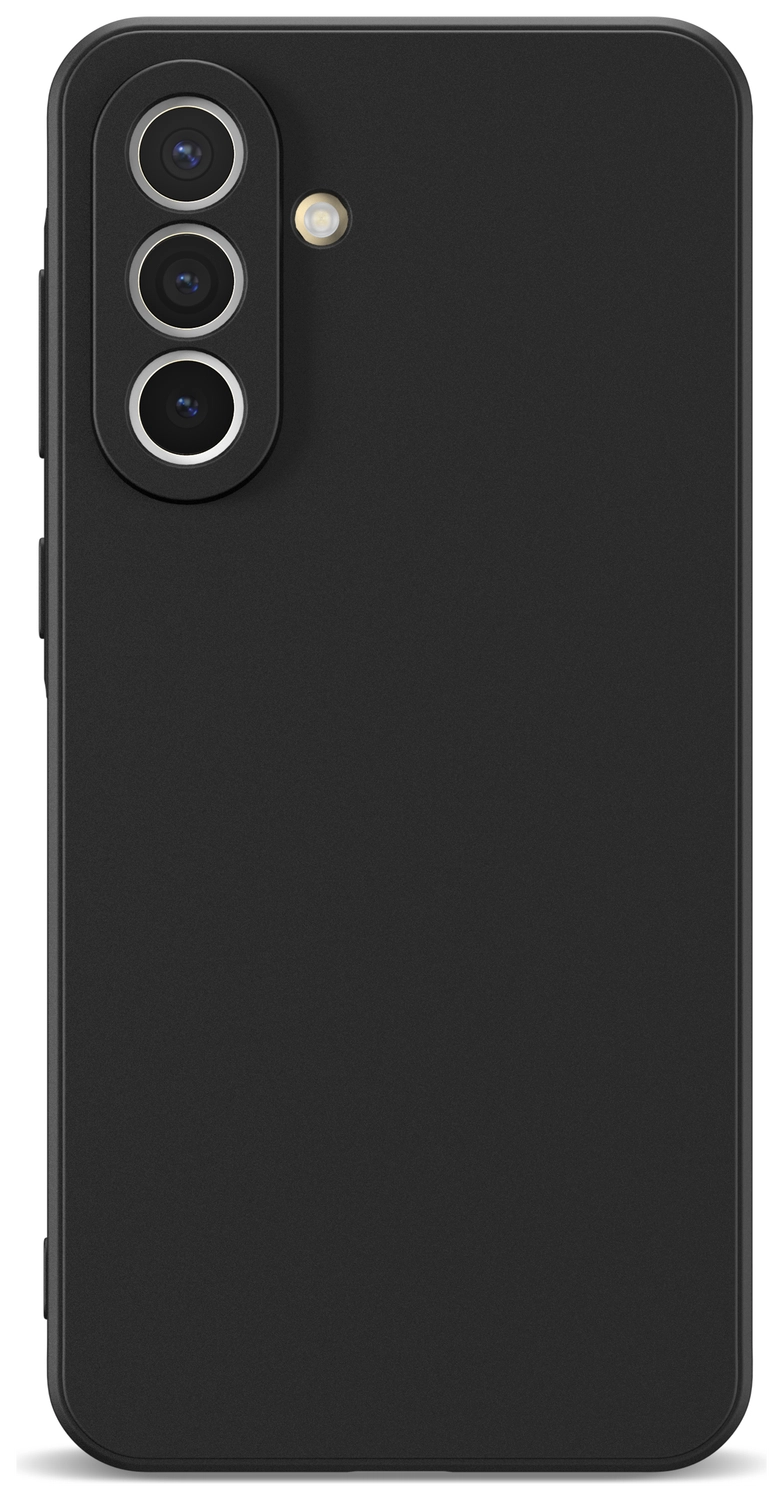 Samsung Galaxy A56 Hoesje met Camera Bescherming Dun TPU Back Cover Zwart afbeelding 2