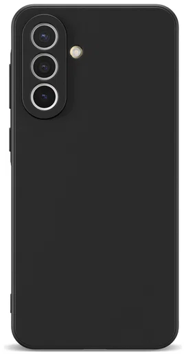 Samsung Galaxy A56 Hoesje met Camera Bescherming Dun TPU Back Cover Zwart afbeelding 2