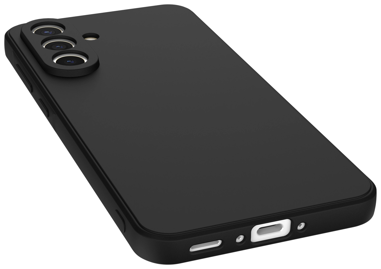 Samsung Galaxy A56 Hoesje met Camera Bescherming Dun TPU Back Cover Zwart afbeelding 7