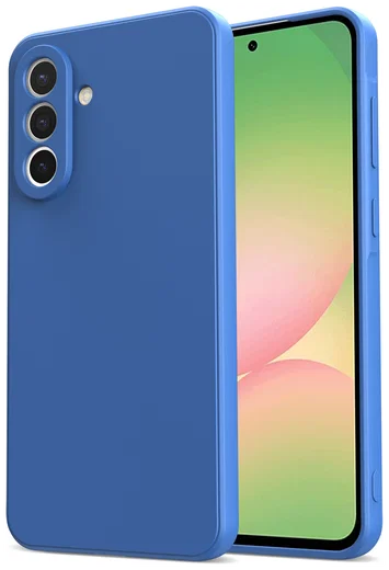 Samsung Galaxy A56 Hoesje met Camera Bescherming Dun TPU Back Cover Blauw afbeelding 1