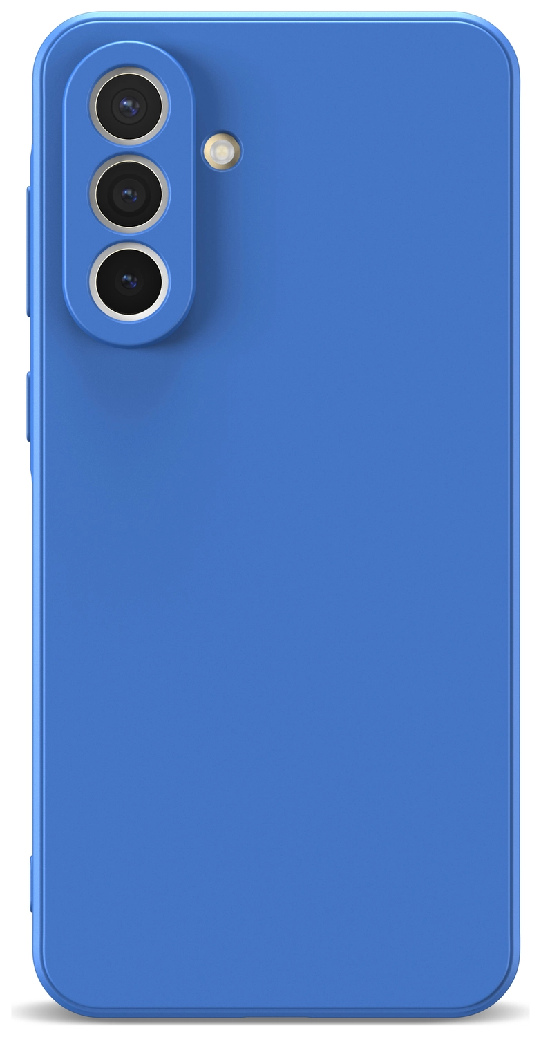Samsung Galaxy A56 Hoesje met Camera Bescherming Dun TPU Back Cover Blauw afbeelding 2