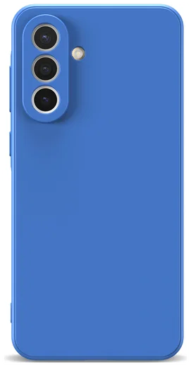 Samsung Galaxy A56 Hoesje met Camera Bescherming Dun TPU Back Cover Blauw afbeelding 2
