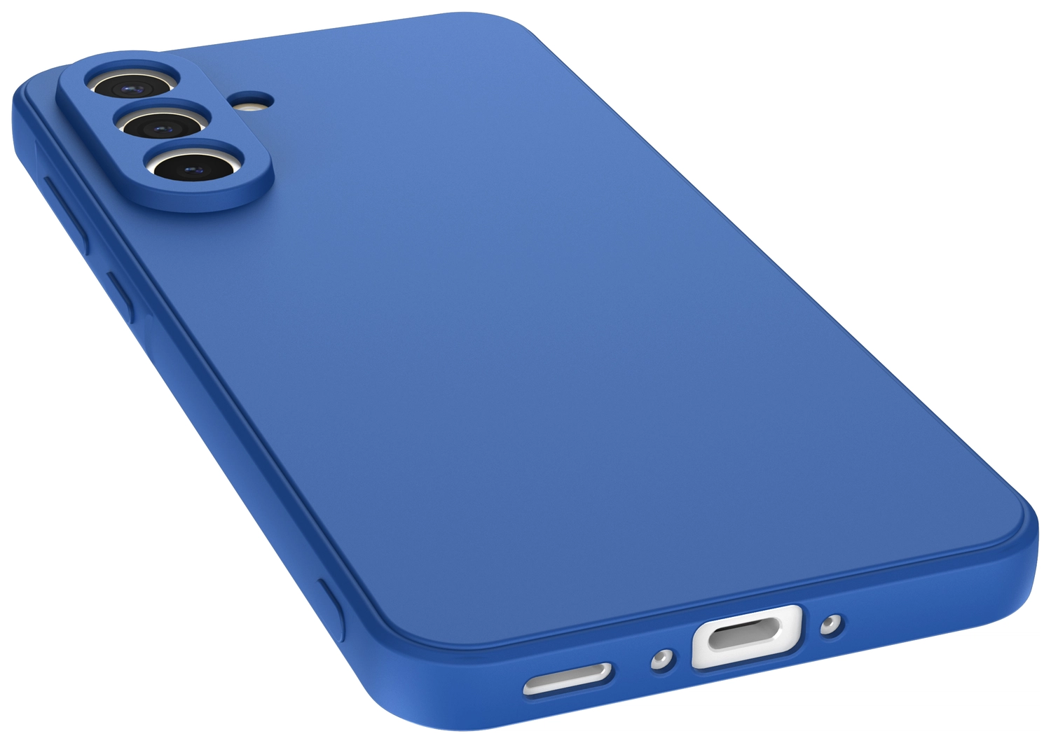 Samsung Galaxy A56 Hoesje met Camera Bescherming Dun TPU Back Cover Blauw afbeelding 6