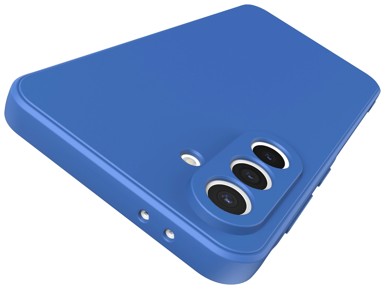 Samsung Galaxy A56 Hoesje met Camera Bescherming Dun TPU Back Cover Blauw afbeelding 7