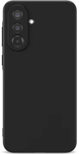 Samsung Galaxy A36 Hoesje met Camera Bescherming Dun TPU Back Cover Zwart afbeelding 3