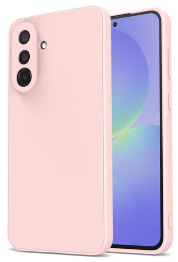 Samsung Galaxy A36 Hoesje met Camera Bescherming Dun TPU Back Cover Roze afbeelding 1
