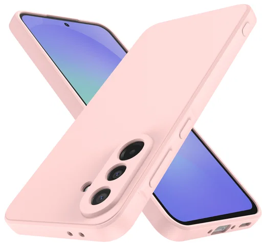 Samsung Galaxy A36 Hoesje met Camera Bescherming Dun TPU Back Cover Roze afbeelding 3