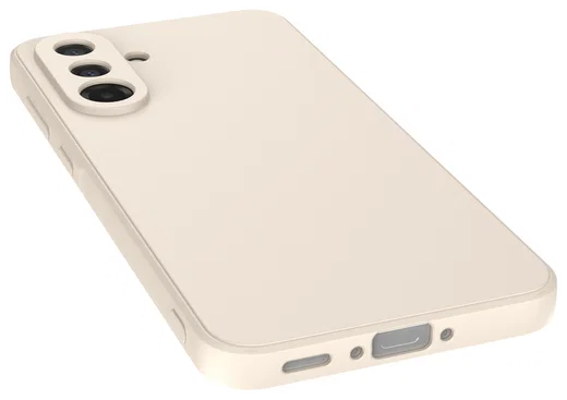 Samsung Galaxy A36 Hoesje met Camera Bescherming Dun TPU Back Cover Beige afbeelding 4