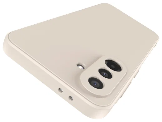 Samsung Galaxy A36 Hoesje met Camera Bescherming Dun TPU Back Cover Beige afbeelding 5