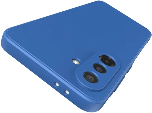 Samsung Galaxy A36 Hoesje met Camera Bescherming Dun TPU Back Cover Blauw afbeelding 5