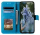 Samsung Galaxy A26 Hoesje Mandala Book Case met Pasjeshouder Blauw afbeelding 2
