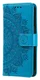 Samsung Galaxy A26 Hoesje Mandala Book Case met Pasjeshouder Blauw afbeelding 5