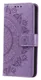 Samsung Galaxy A26 Hoesje Mandala Book Case met Pasjeshouder Paars afbeelding 5
