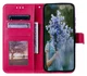 Samsung Galaxy A26 Hoesje Mandala Book Case met Pasjeshouder Roze afbeelding 2