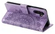 Samsung Galaxy A36 Hoesje Mandala Book Case met Pasjeshouder Paars afbeelding 4