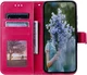 Samsung Galaxy A36 Hoesje Mandala Book Case met Pasjeshouder Roze afbeelding 2