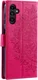 Samsung Galaxy A36 Hoesje Mandala Book Case met Pasjeshouder Roze afbeelding 5