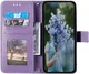 Samsung Galaxy A56 Hoesje Mandala Book Case met Pasjeshouder Paars afbeelding 2