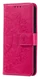Samsung Galaxy A56 Hoesje Mandala Book Case met Pasjeshouder Roze afbeelding 4