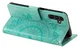Samsung Galaxy A56 Hoesje Mandala Book Case met Pasjeshouder Groen afbeelding 4