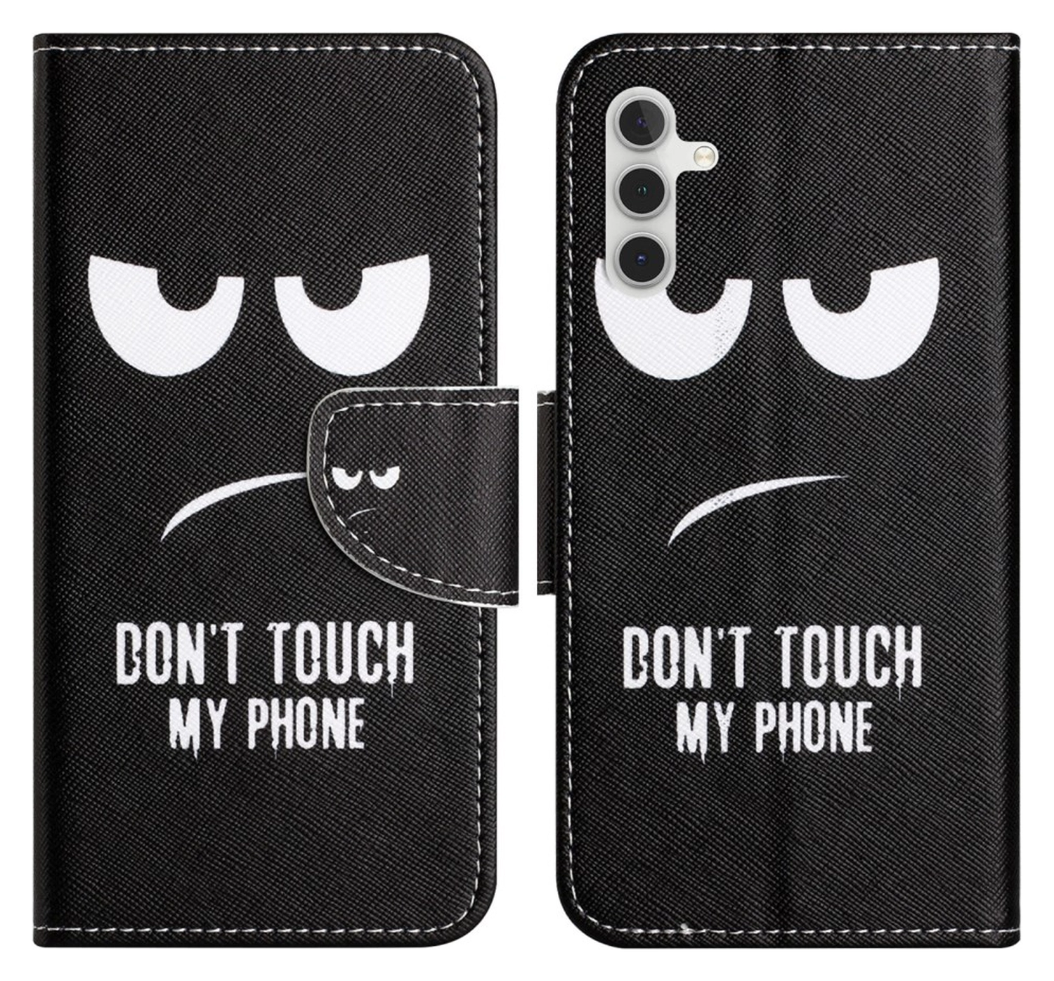 Samsung Galaxy A56 Hoesje Print Book Case met Pasjeshouder Touch afbeelding 1
