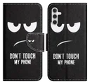 Samsung Galaxy A56 Hoesje Print Book Case met Pasjeshouder Touch