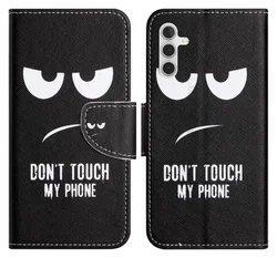 Samsung Galaxy A56 Hoesje Print Book Case met Pasjeshouder Touch afbeelding