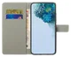 Samsung Galaxy A26 Hoesje Print Book Case met Pasjeshouder Vlinder Blauw afbeelding 2