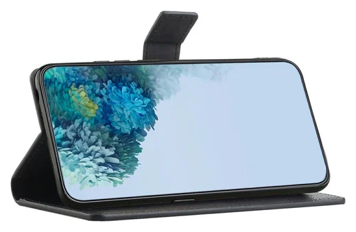 Samsung Galaxy A26 Hoesje Print Book Case met Pasjeshouder Vlinder Blauw afbeelding 3