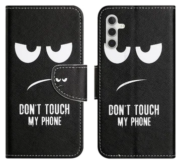 Samsung Galaxy A26 Hoesje Print Book Case met Pasjeshouder Touch