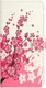 Samsung Galaxy A36 Hoesje Print Book Case met Pasjeshouder Roze Bloemen afbeelding 4