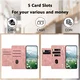 Samsung Galaxy A56 Hoesje Tulpen Book Case met Pasjeshouder Roze afbeelding 3