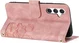 Samsung Galaxy A56 Hoesje Tulpen Book Case met Pasjeshouder Roze afbeelding 9