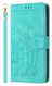 Samsung Galaxy A56 Hoesje Tulpen Book Case met Pasjeshouder Groen afbeelding 1