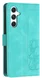 Samsung Galaxy A56 Hoesje Tulpen Book Case met Pasjeshouder Groen afbeelding 10