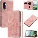 Samsung Galaxy A36 Hoesje Tulpen Book Case met Pasjeshouder Roze afbeelding 11