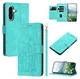 Samsung Galaxy A36 Hoesje Tulpen Book Case met Pasjeshouder Groen afbeelding 11