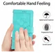 Samsung Galaxy A36 Hoesje Tulpen Book Case met Pasjeshouder Groen afbeelding 9