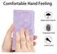 Samsung Galaxy A36 Hoesje Tulpen Book Case met Pasjeshouder Paars afbeelding 10