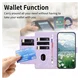 Samsung Galaxy A36 Hoesje Tulpen Book Case met Pasjeshouder Paars afbeelding 4
