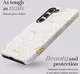 MIO MagSafe Samsung Galaxy A16 Hoesje Hard Shell Back Cover White Roses afbeelding 2