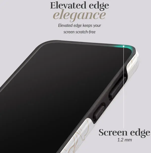 MIO MagSafe Samsung Galaxy A16 Hoesje Hard Shell Back Cover White Roses afbeelding 5