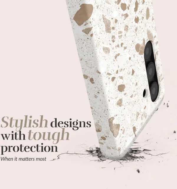 MIO MagSafe Samsung Galaxy A16 Hoesje Hard Shell Back Cover Soft Terrazzo afbeelding 3
