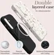 MIO MagSafe Samsung Galaxy A16 Hoesje Hard Shell Back Cover Soft Terrazzo afbeelding 5